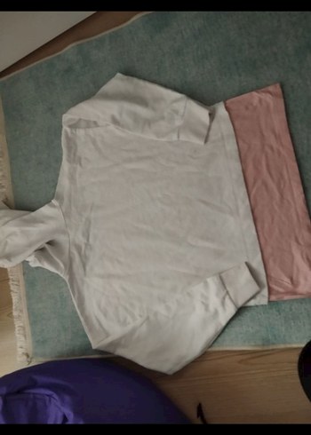 Kızlar için Kapüşonlu, Uzun Kollu Sweatshirt - Görsel 2