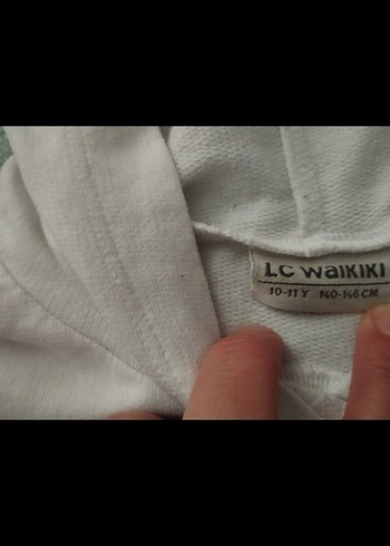 Kızlar için Kapüşonlu, Uzun Kollu Sweatshirt - Görsel 4