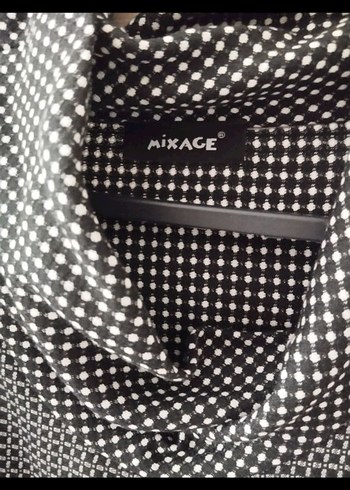 Gri V Yakalı Salaş Midi Elbise - Görsel 5