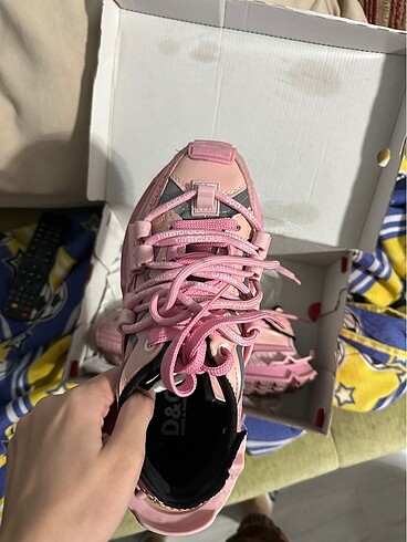 Dolce & Gabbana Pembe spor ayakkabı