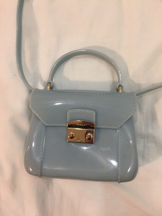 Furla Açık Mavi çapraz askılı Furla