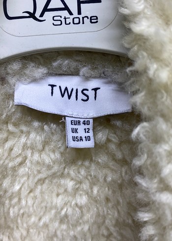 Twist Kürklü Mor Kadın Yelek