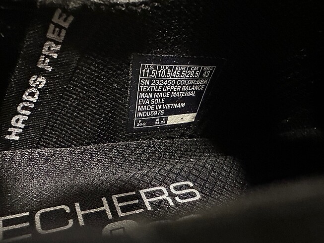 Skechers Skechers Ayakkabı 45.5 numara sıfır orijinal