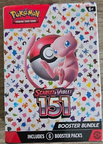 Pokemon Scarlet & Violet 151 Booster Paketi