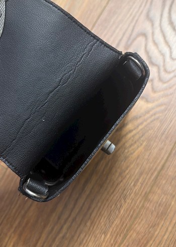 Kahverengi Deri Tokalı Kadın Çantası - Görsel 2