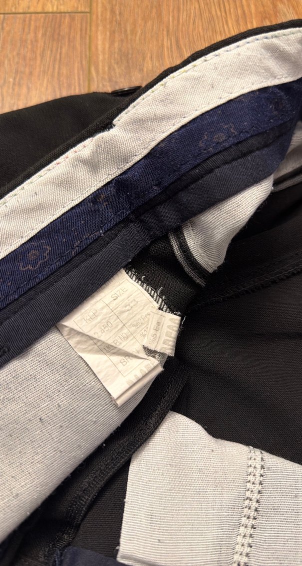 Erkek Siyah Regular Fit Günlük Pantolon - Görsel 2