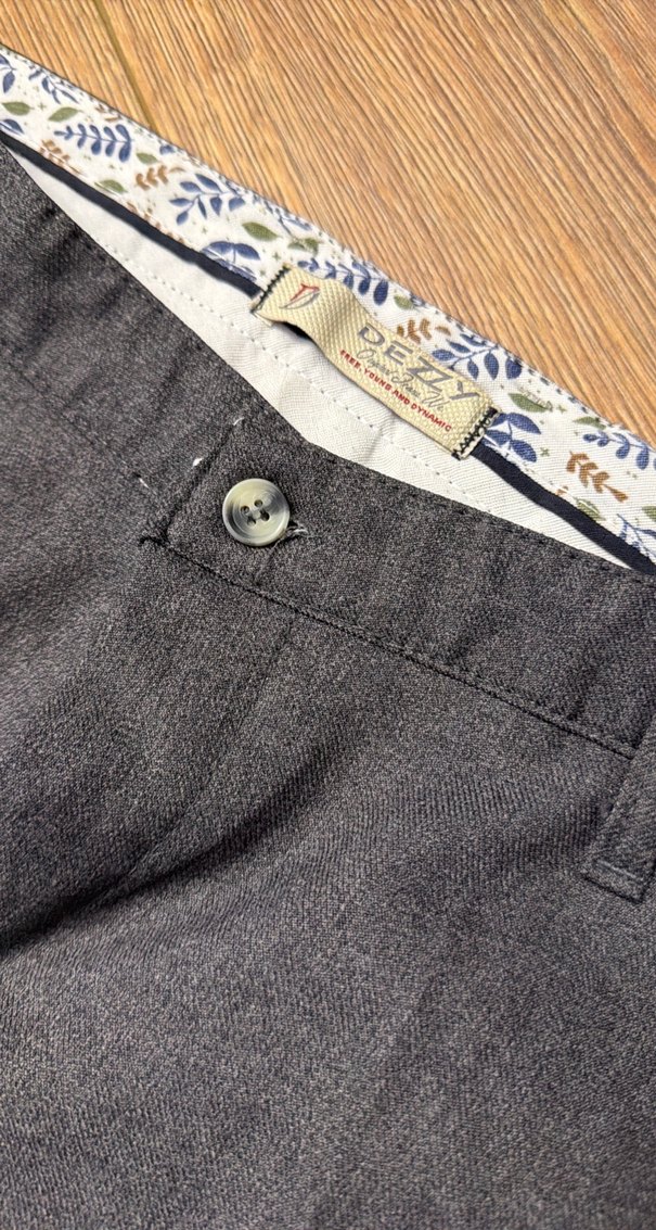 Gri Skinny Fit Pileli Erkek Pantolon - Görsel 2