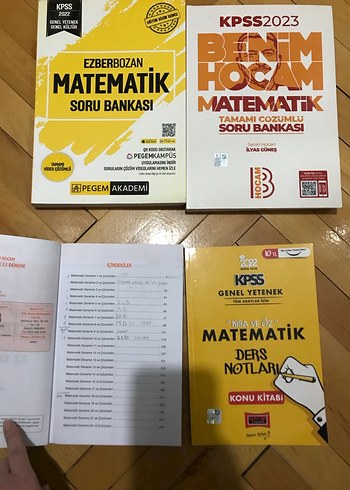 KPSS 2023 Matematik Kitap Seti