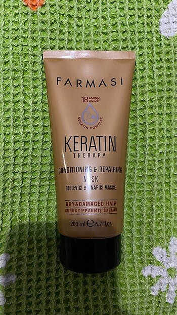 Farmasi saç maskesi keratin