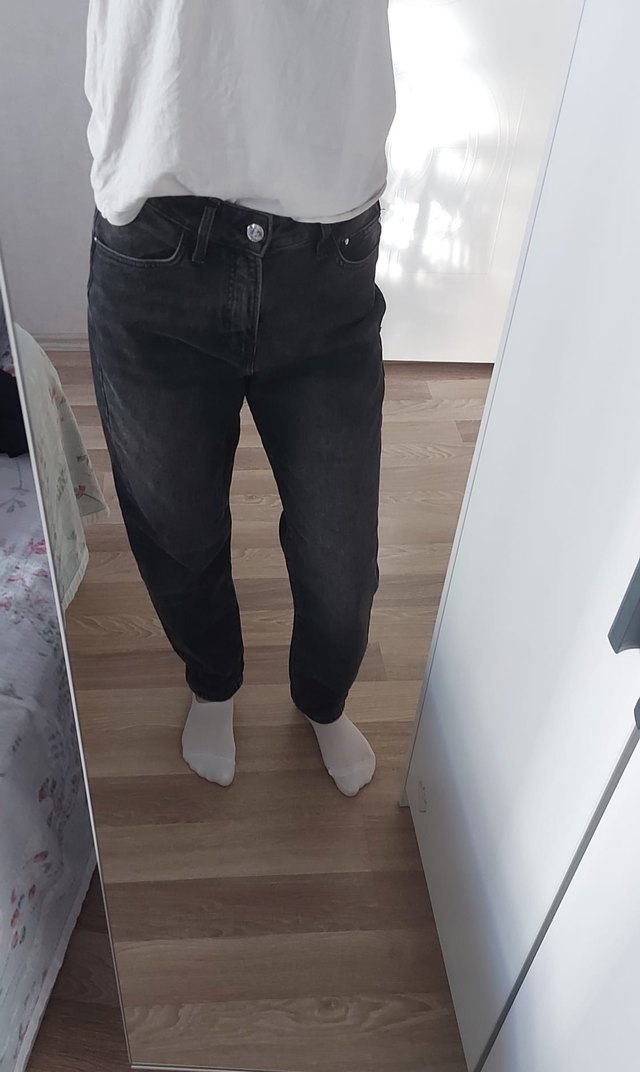 Mavi Gold, siyah kadın star iconic high-rise mom jeans - Görsel 3