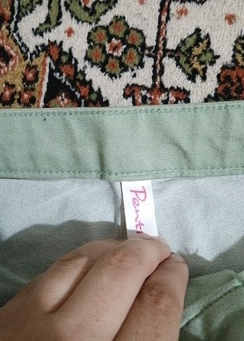 xs Beden Kadın Midi kumaş Pantolon