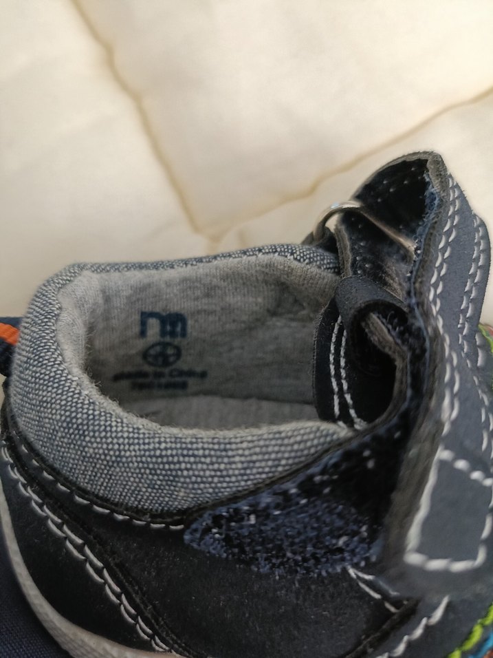 Gri Bağcıksız Cırt Cırtlı Erkek Çocuk ayakkabı - Görsel 2