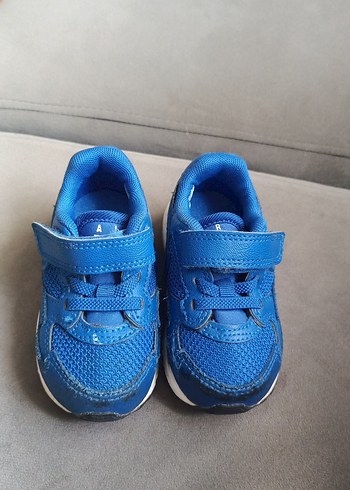 21 Beden Mavi Erkek Çocuk Spor Ayakkabı Velcro