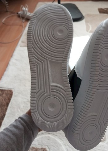 Beyaz Gri Kadın Spor Ayakkabı - Görsel 4