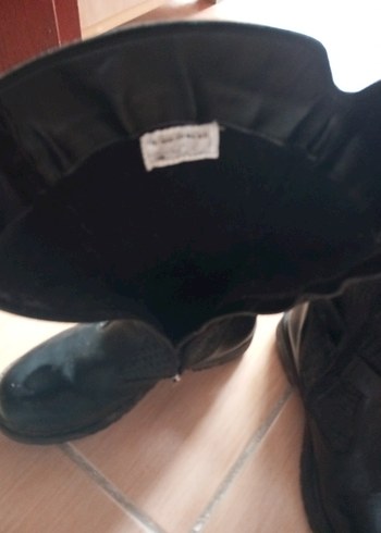 Siyah Gotik Tokalı Kadın Botları - Görsel 5