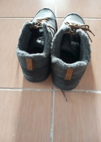 Gri Bağcıklı Erkek Botları - Görsel 3