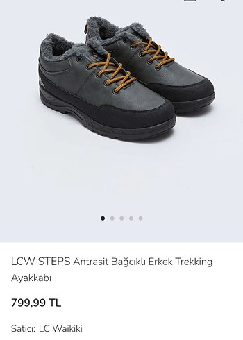 Gri Bağcıklı Erkek Botları - Görsel 6