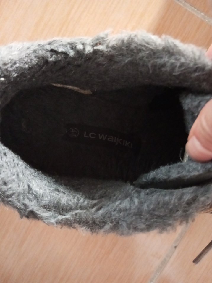 Gri Bağcıklı Erkek Botları - Görsel 2