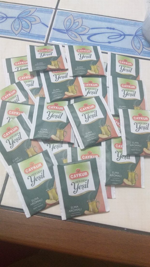 Çaykur Yeşil Elma Aromalı Çay Poşetleri - Görsel 2