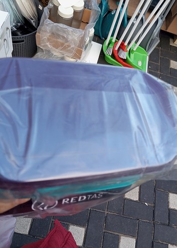 REDTAS Çok Renkli 7 Parça saklama kabi - Görsel 2