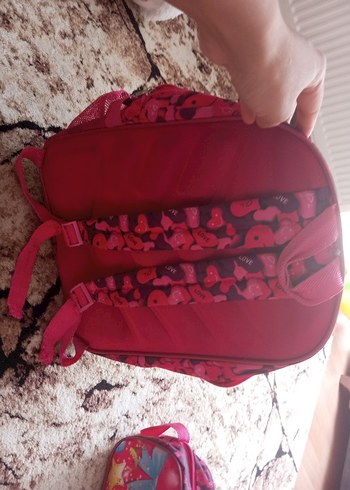 Pembe Renkli Kız Çocuk Okul Çantası - Görsel 2