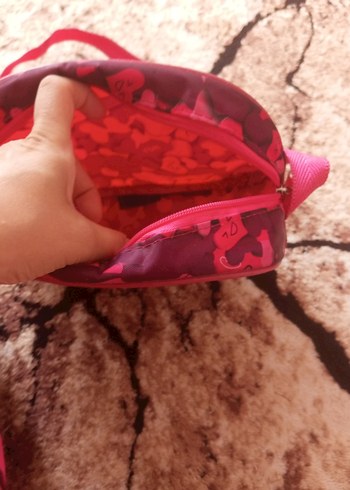 Pembe Renkli Kız Çocuk Okul Çantası - Görsel 4