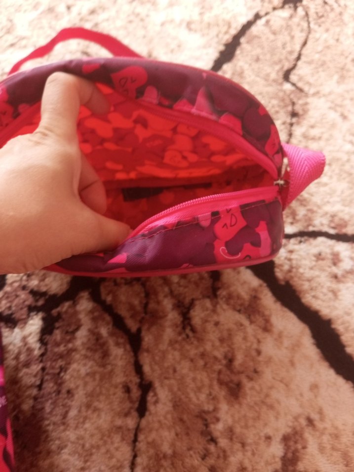 Pembe Renkli Kız Çocuk Okul Çantası - Görsel 4