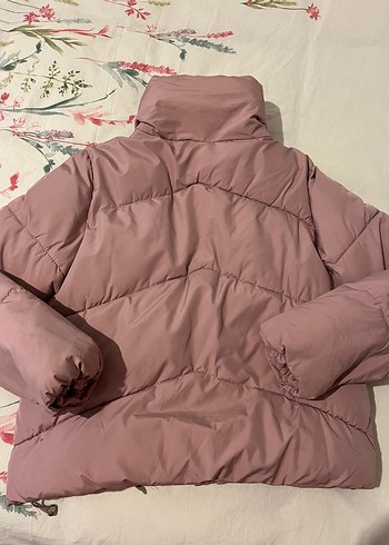 Bershka Pembe Mont - Görsel 4