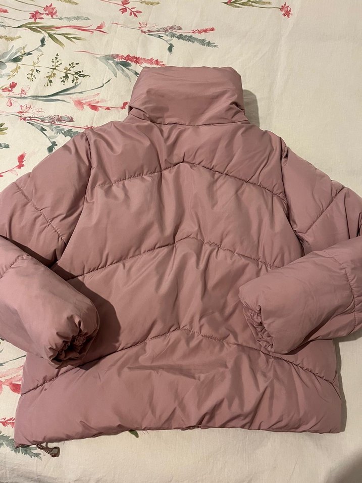 Bershka Pembe Mont - Görsel 4