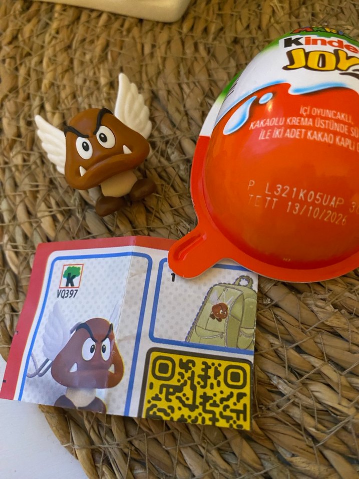 Süper Mario Figürü  Kinder Joy - Görsel 4