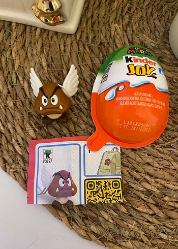 Renkli Super Mario Kinder Joy Figürleri - Görsel 4
