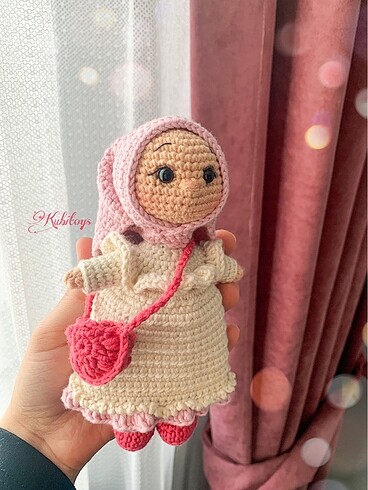 Kız bebek amigurumi tarif