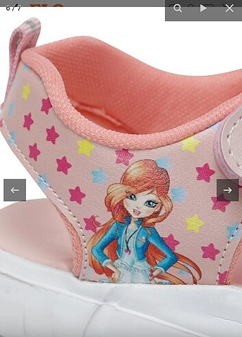 34 Beden Winx Daisy Kız Çocuk Sandalet