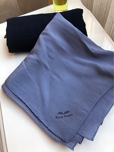 indigo mavi Fresh scarfs mavi pamuk İpek eşarp