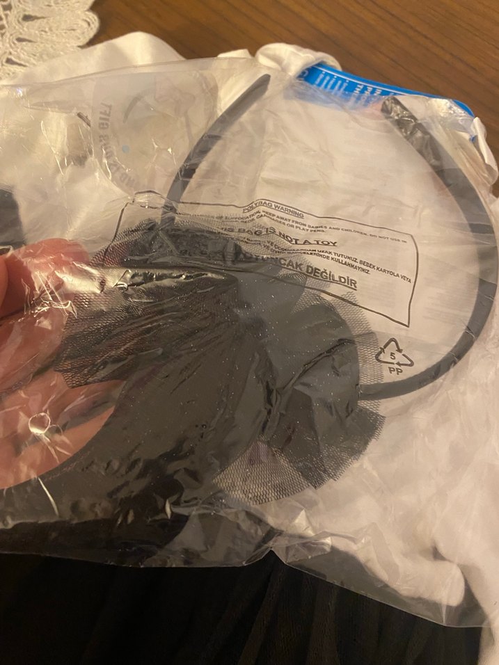 Siyah tütüü elbise kostüm - Görsel 5