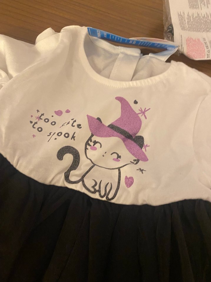 Siyah tütüü elbise kostüm - Görsel 3