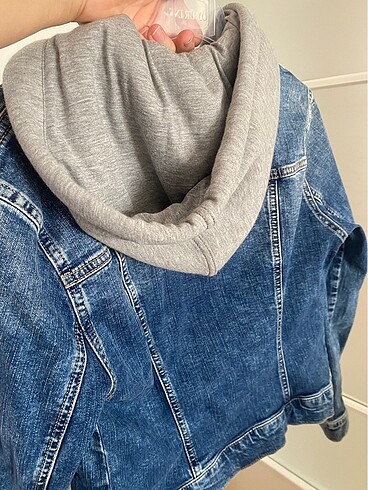 m Beden Mavi jeans ceket