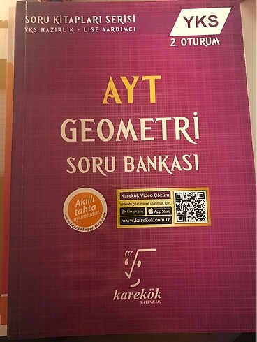 Karekök yayınları ayt geometri