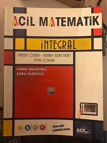 Acil yayınları integral