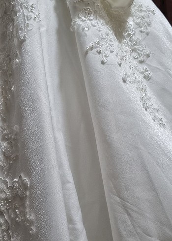 Straplez Vintage Prenses Gelinlik - Görsel 11