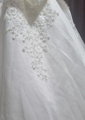 Straplez Vintage Prenses Gelinlik - Görsel 6