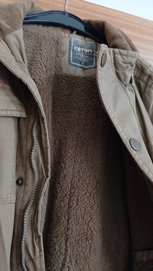 Bej Düğmeli Erkek Keten Ceket - Görsel 2