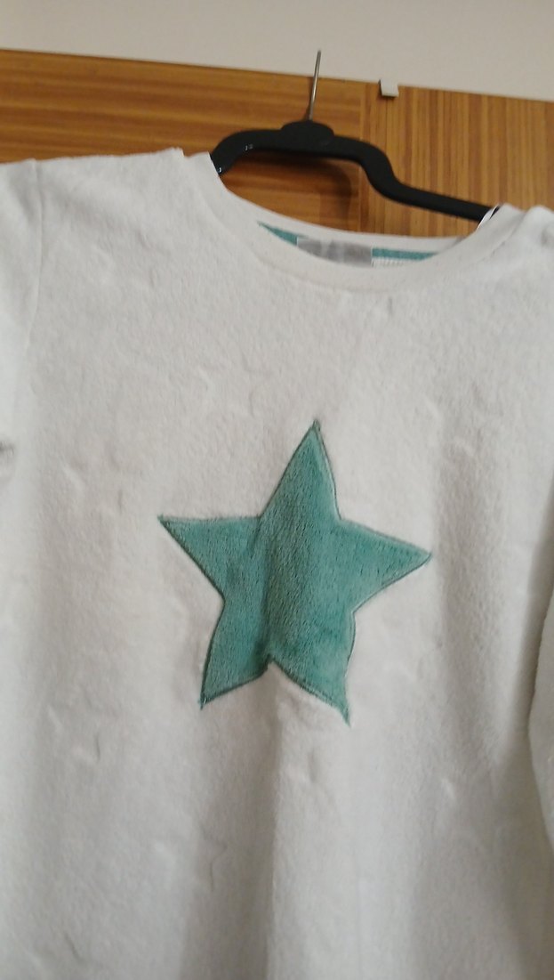 Kız Çocuk Beyaz Uzun Kollu Sweatshirt - Görsel 3