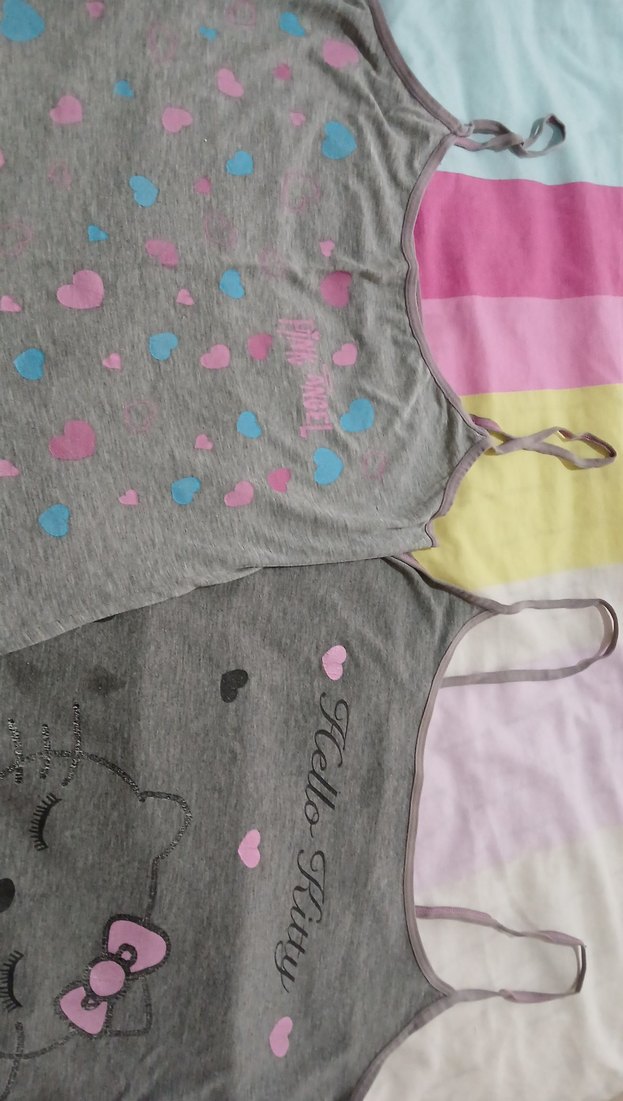 Çocuk Gri Baskılı Atlet Seti - Görsel 3