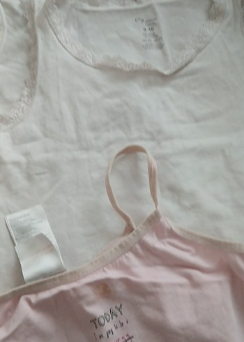 Pembe Çocuk Atlet Üstü Today Yazılı - Görsel 3