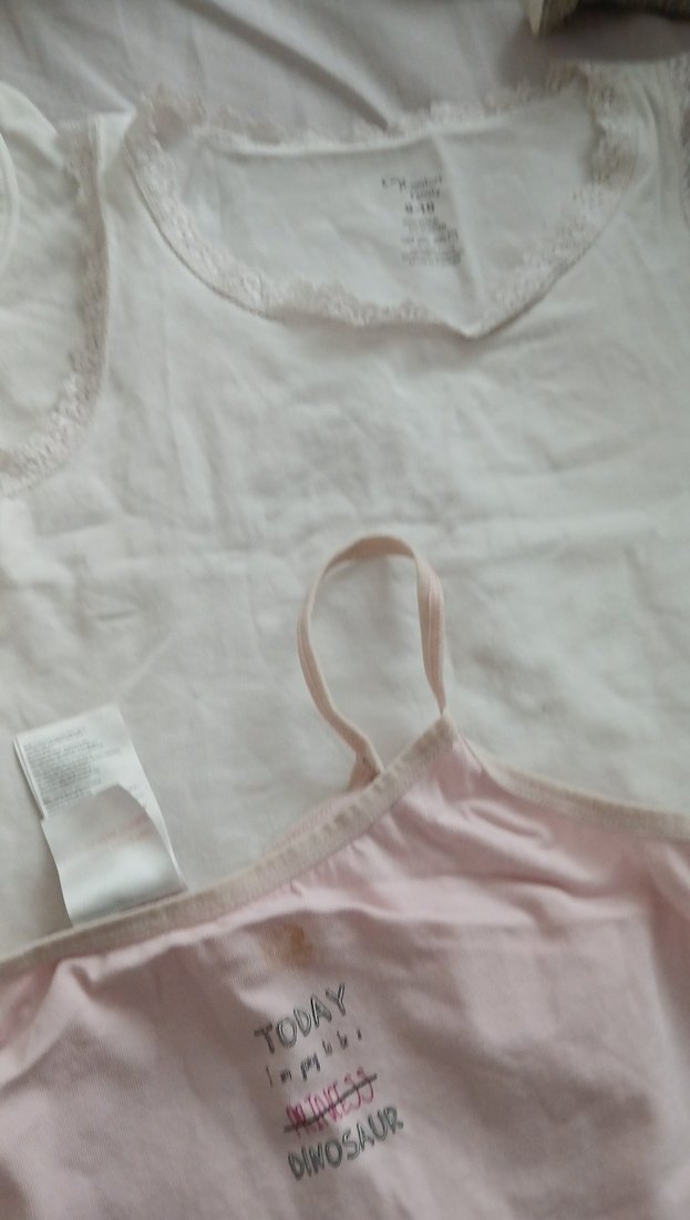 Pembe Çocuk Atlet Üstü Today Yazılı - Görsel 3