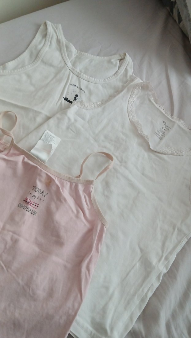 Pembe Çocuk Atlet Üstü Today Yazılı - Görsel 2