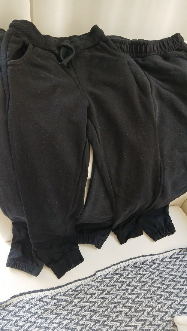 Siyah Rahat Hamile Eşofman Altı - Görsel 3