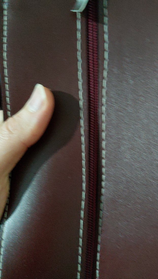 Mango Bordo Deri Kadın Çanta - Görsel 3