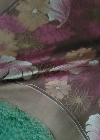 3 adet  Bohem Çiçek Desenli Kadın Fuları - Görsel 5